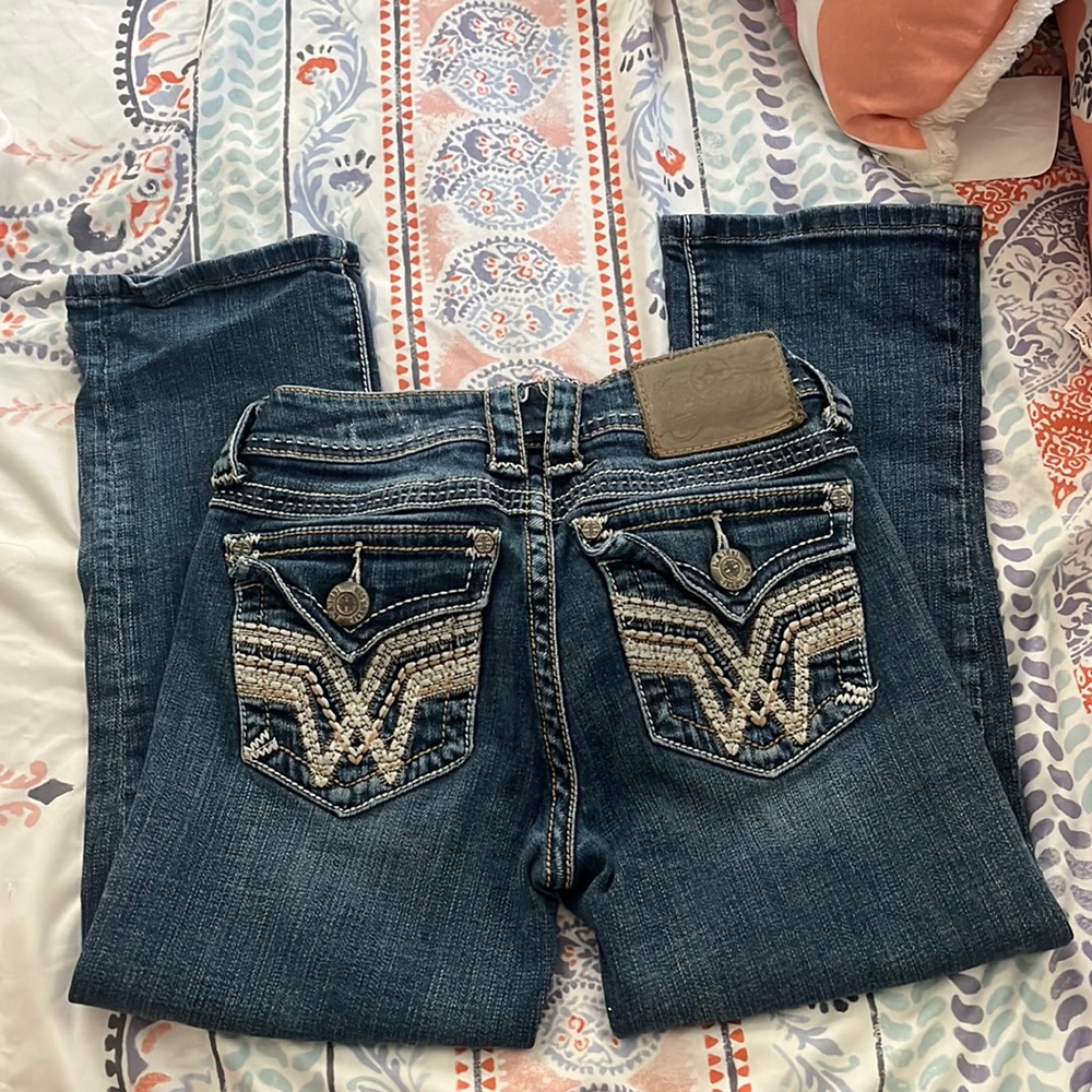 LA idol size 1 jean capris